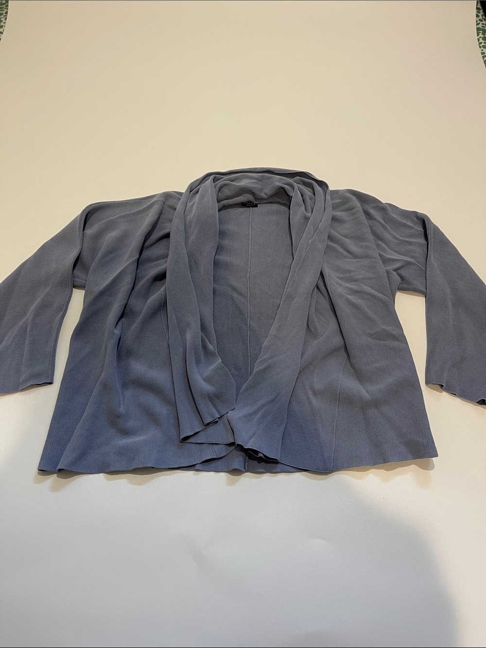 Eileen Fisher Draped Open-Front Cardigan